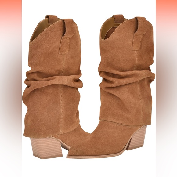 NINE WEST WILTON WESTERN BOOTS - Picture 3 of 12